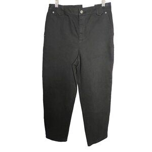 Future Collective Reese Blutstein Yoke Seam Black Size 6 High Rise Goth Straight